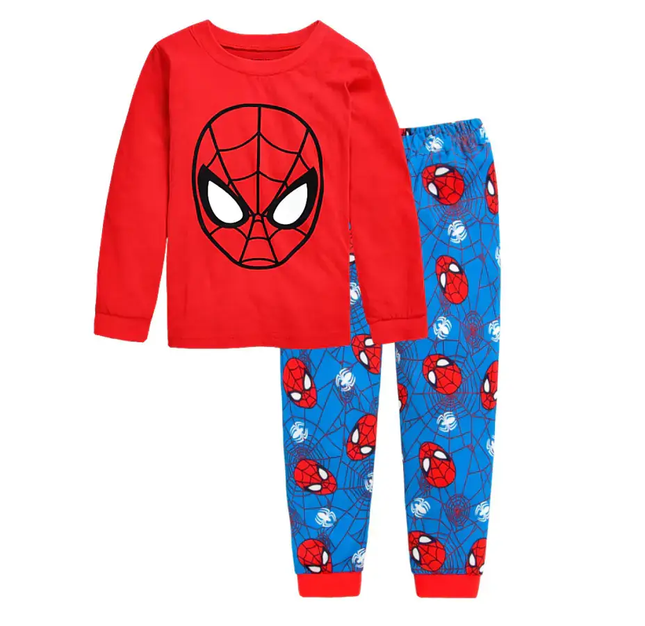 Snugs Dětské pyžamo Spiderman Pavučina 122-128 L