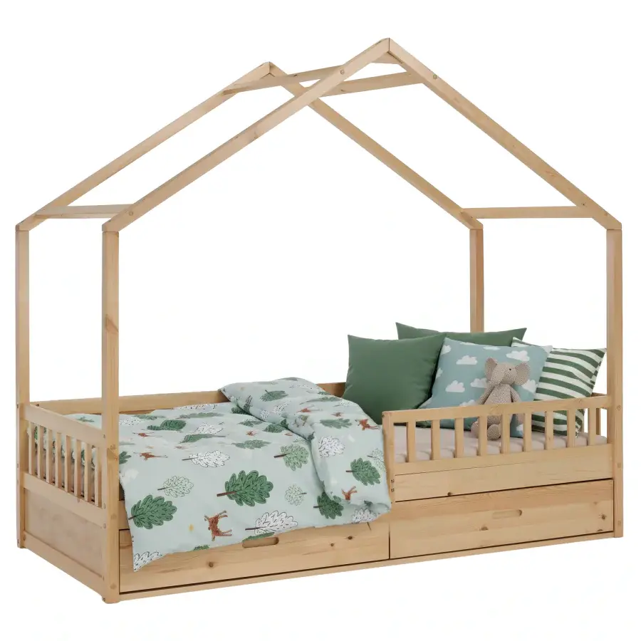Tempo Kondela Montessori postel BIANKA 90x200 - přírodní