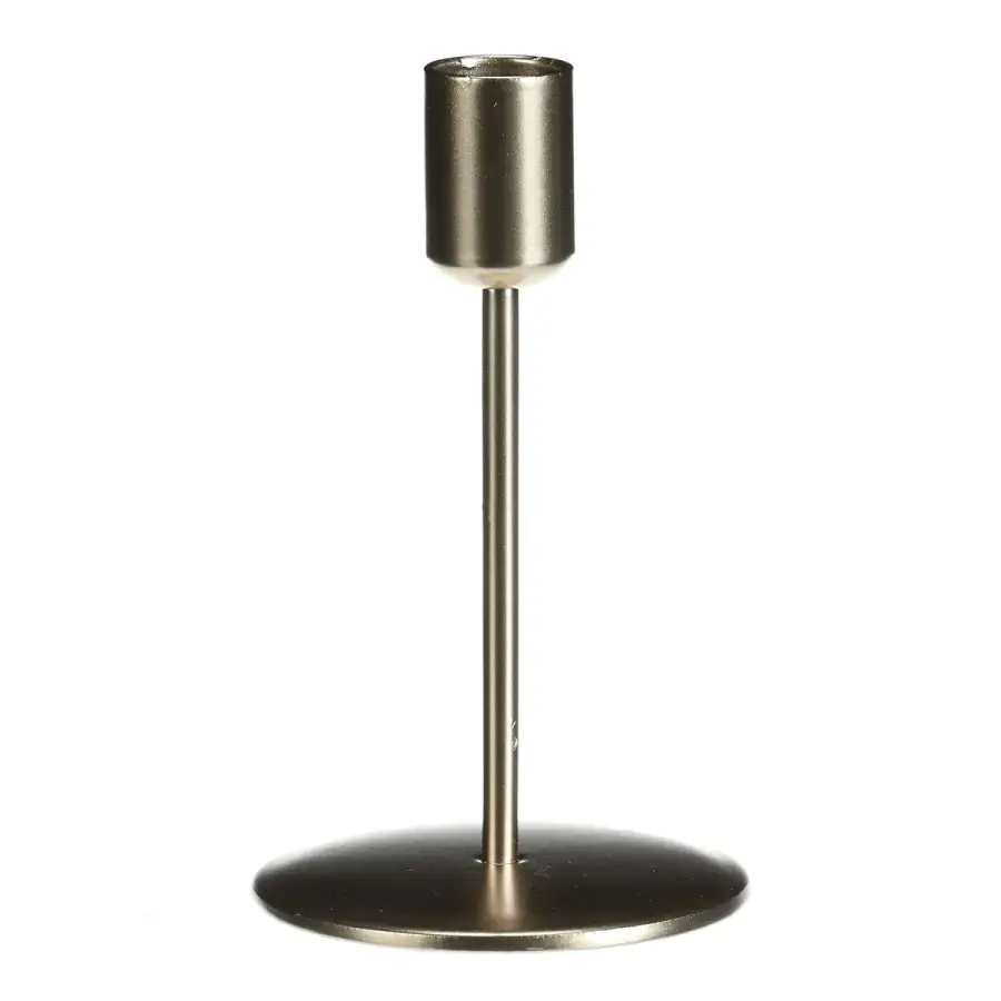 Autronic Svícen kovový JS450 GOLD - zlatá