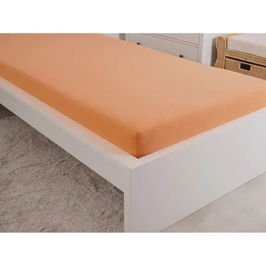 Prostěradlo jersey IDEAL 90x200 lososové