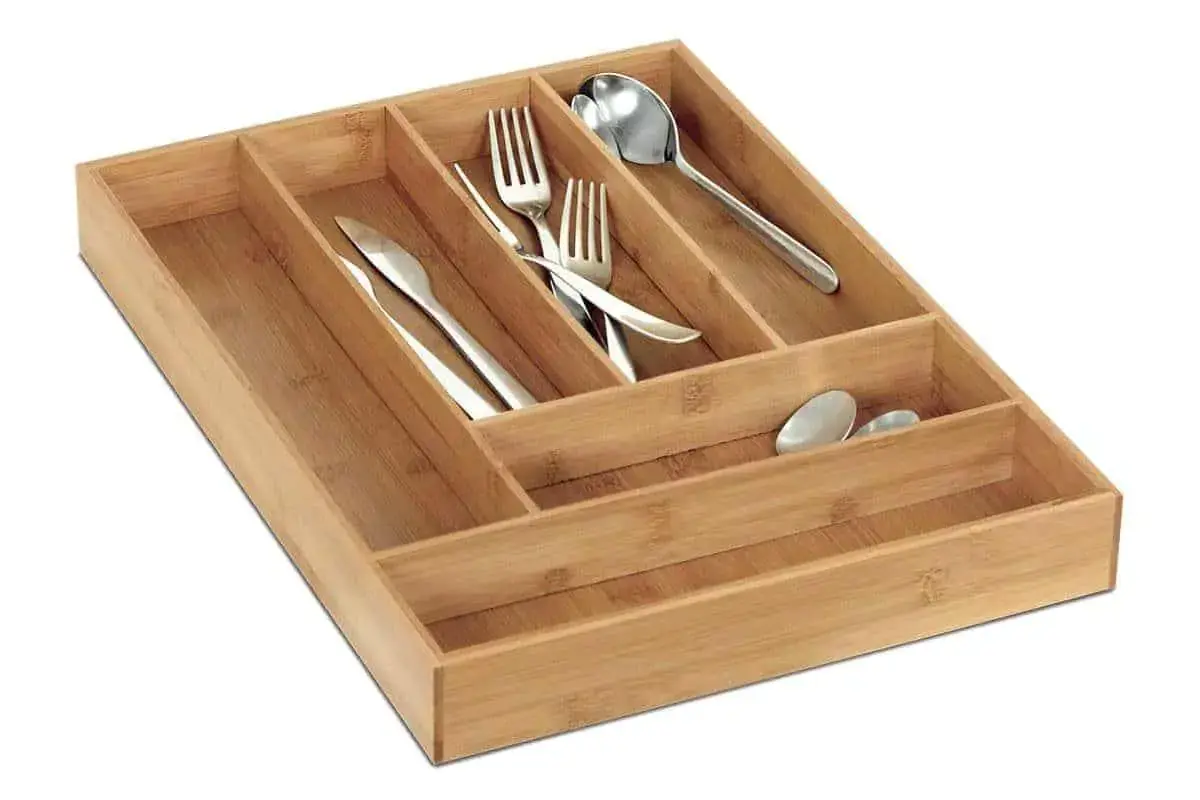 Organizér pro příbory bambusový DR-034