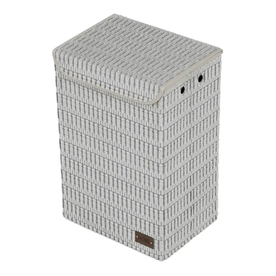 Autronic Prádelní koš s víkem DT3025 GREY – šedý