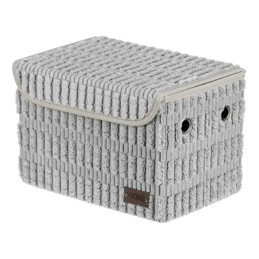 Autronic Úložný box s víkem DT3026 GREY – šedý