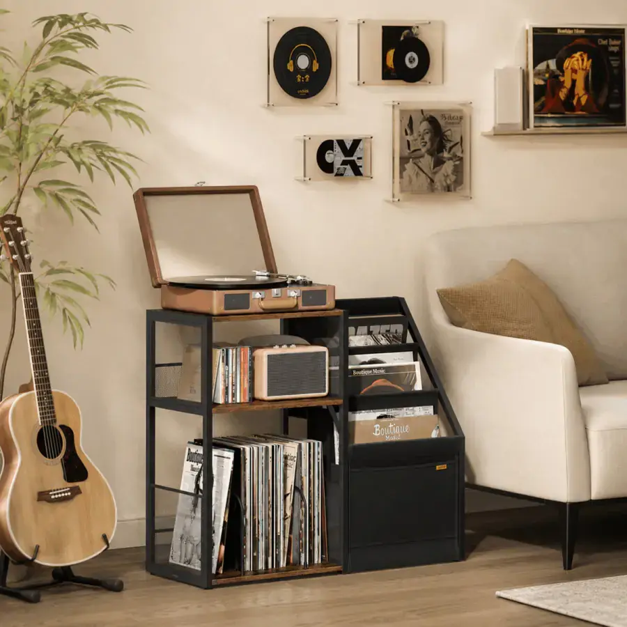 Autronic Stolek na gramofon AKF-E1076 OLW