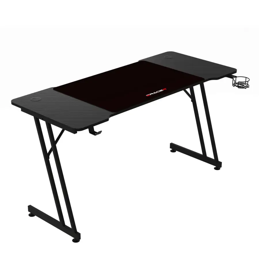Autronic Herní stůl LT-H1104 BK 140 × 60 cm – carbon