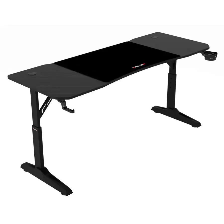 Autronic Herní stůl LT-H1116 BK 160 × 60 cm – carbon