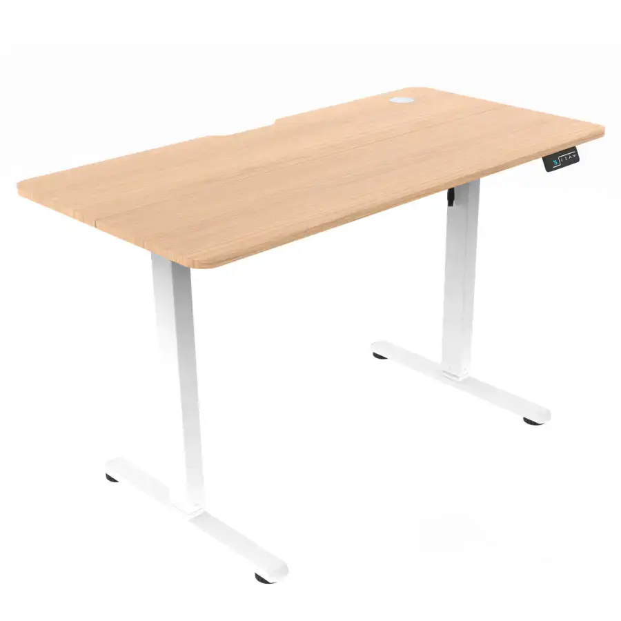 Autronic Výškově nastavitelný stůl LT-H2210 OAK – dub