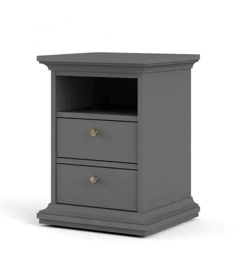 Falco Noční stolek Paris 302 grey MAT
