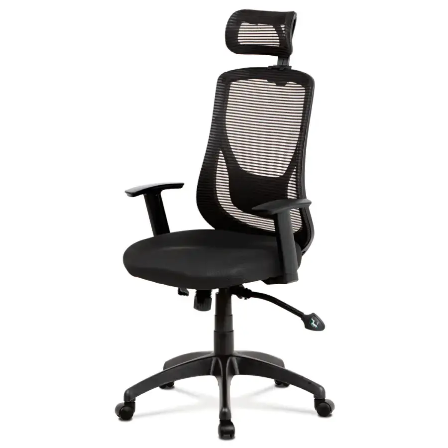 Autronic KANCELÁŘSKÁ ŽIDLE - černá - 65 x 120-130 x 57 cm, KA-A186 BK