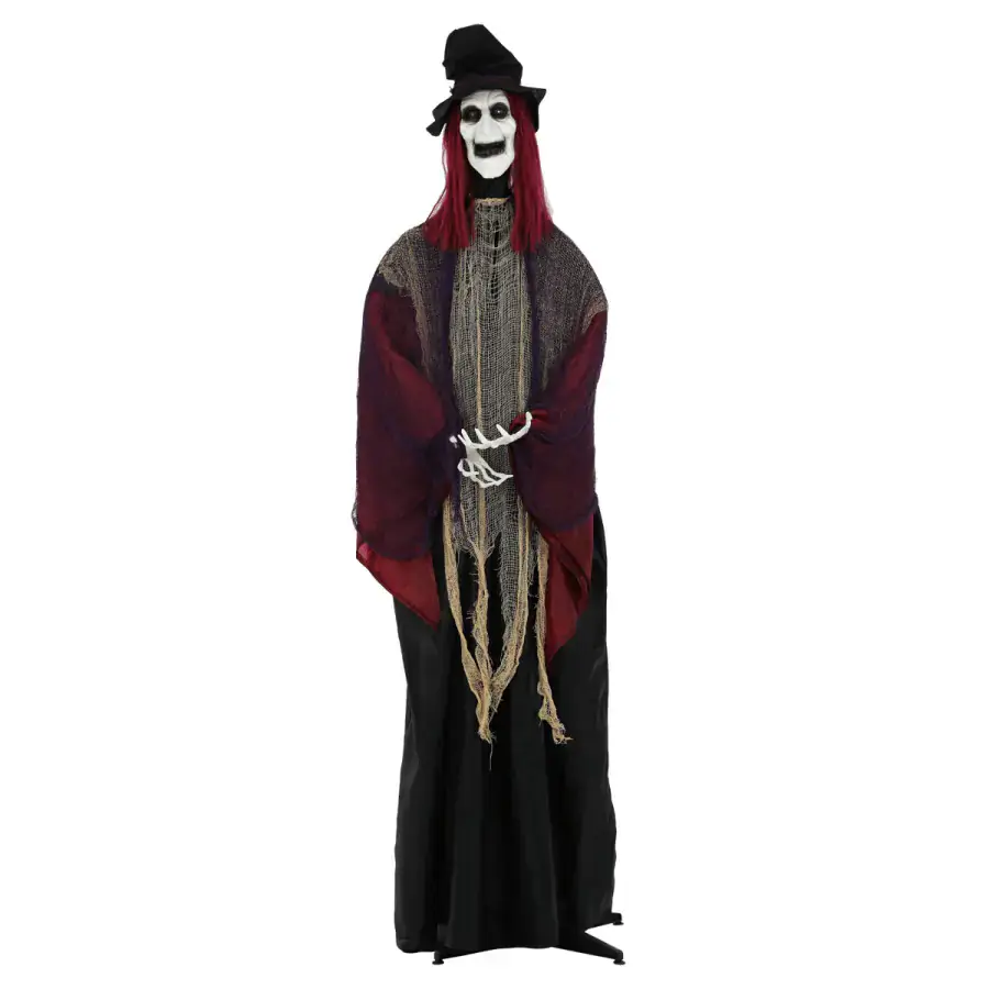 Autronic Halloweenská čarodějnice HAL008 – 200 cm, LED