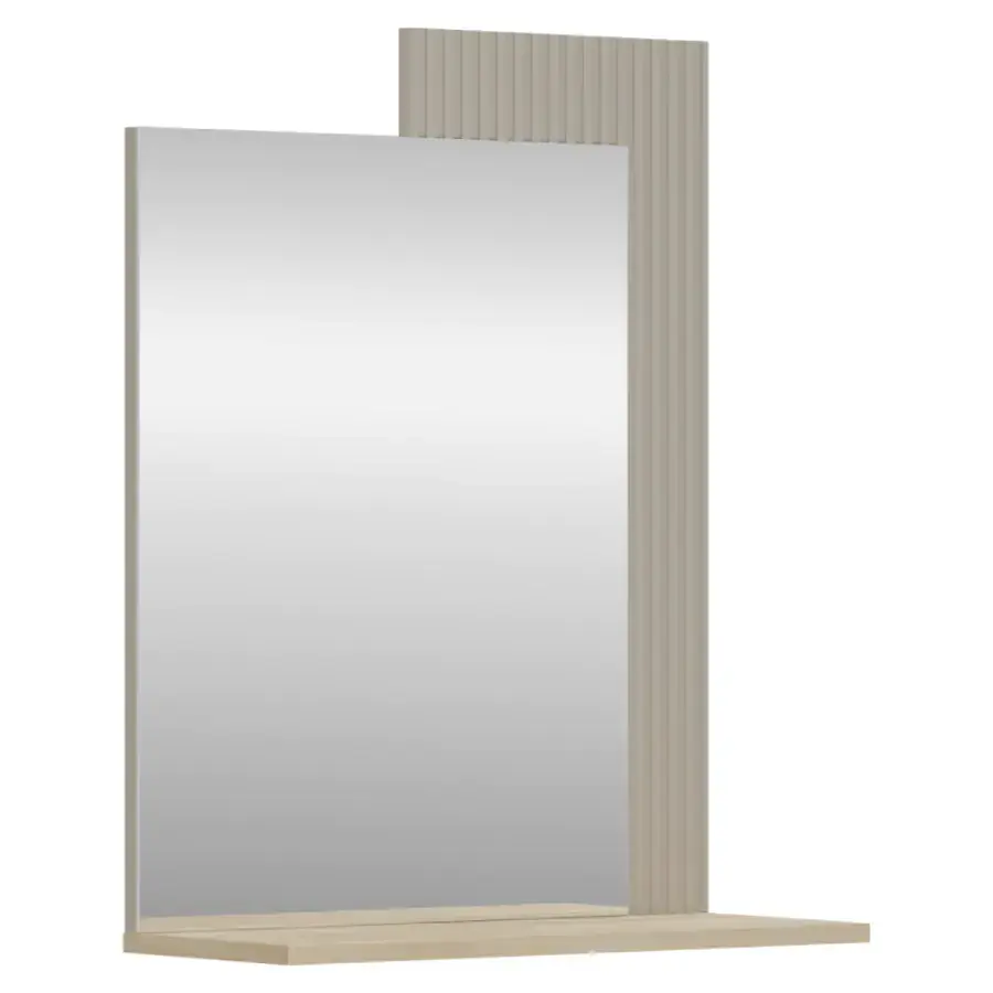 Tempo Kondela Zrcadlo DOMCA 65 – taupe/dub silverjack