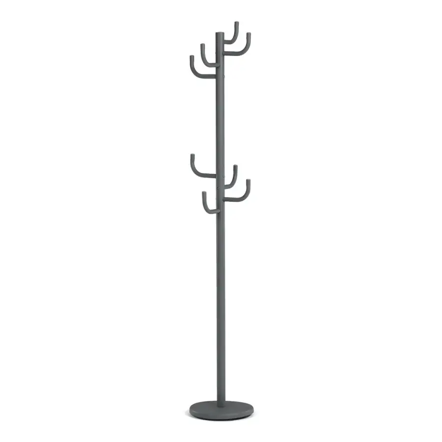 Autronic Kovový stojanový věšák 80609-06 GREY – šedá
