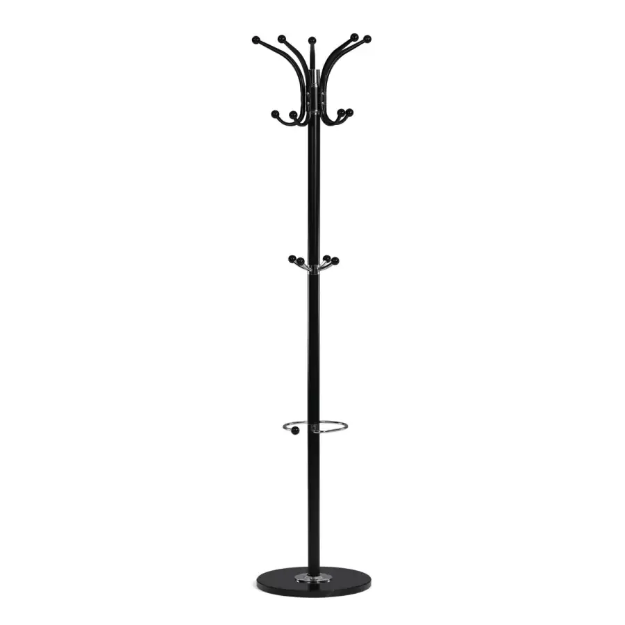 Autronic Stojanový věšák 86238-01 BK – černá