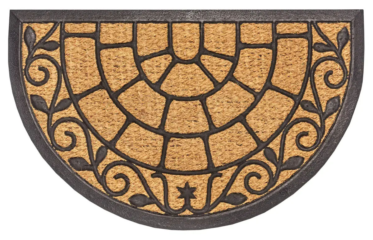 Hanse Home Rohožka Mix Mats Cocos 105559 45x75 půlkruh