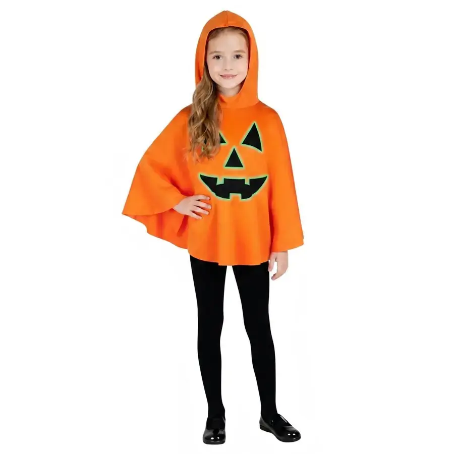 FunCo Dětské halloweenské pončo s kapucí OPBH2640