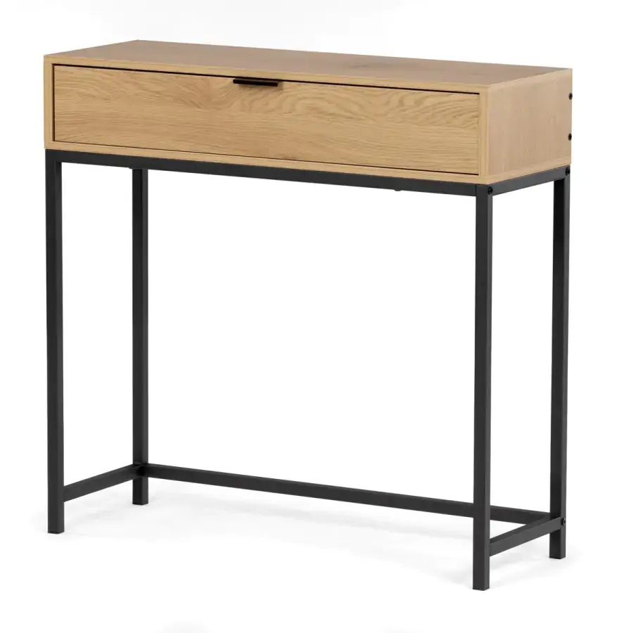 Autronic Konzolový stolek CT-G1077 OAK – divoký dub