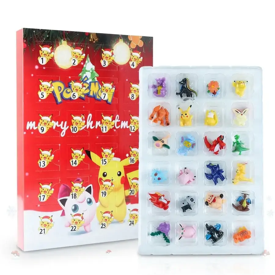 Toybit Adventní kalendář Pokémon s figurkami Christmas FITB2659
