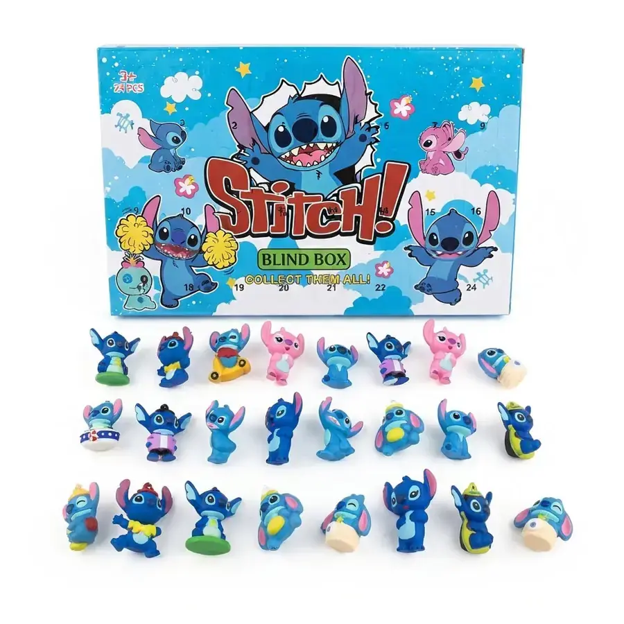 Toybit Adventní kalendář Lilo a Stitch Amazing christmas FITB2661