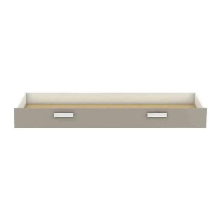 Tempo Kondela Úložný prostor pod postel Tidy - bílá / šedohnědá taupe
