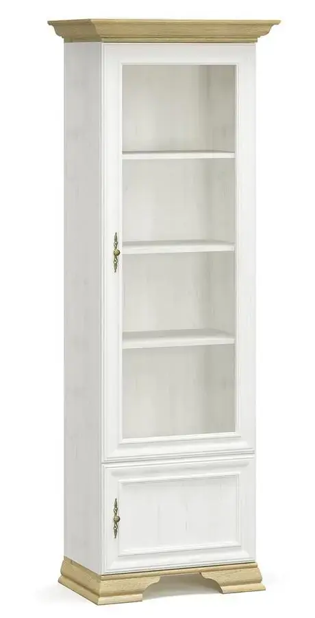 Casarredo Vitrína IRIS borovice andersen/zlatý dub