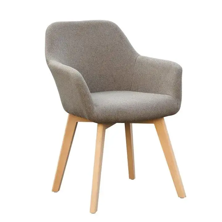 Tempo Kondela Designové křeslo CLORIN NEW, hnědá/buk