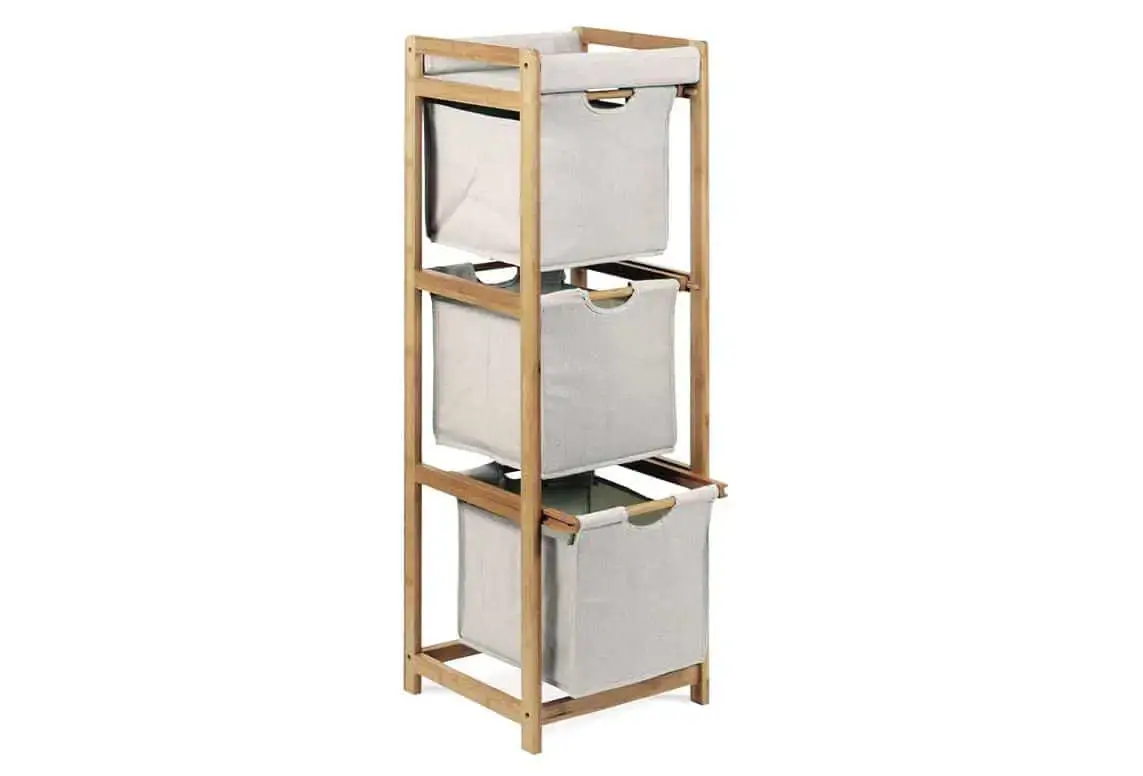 Autronic REGÁL - se třemi výsuvnými látkovými boxy, DR-012-3