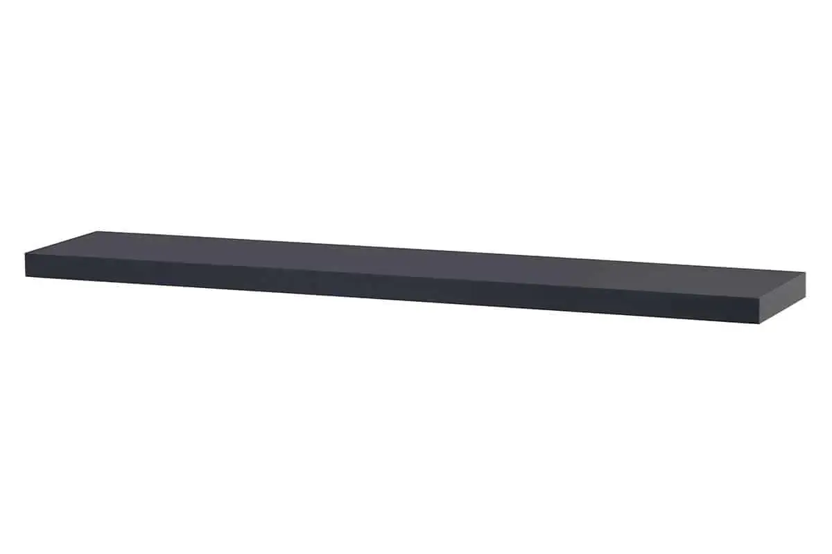 Autronic Nástěnná polička 120cm P-002 GREY2 - šedá, matná