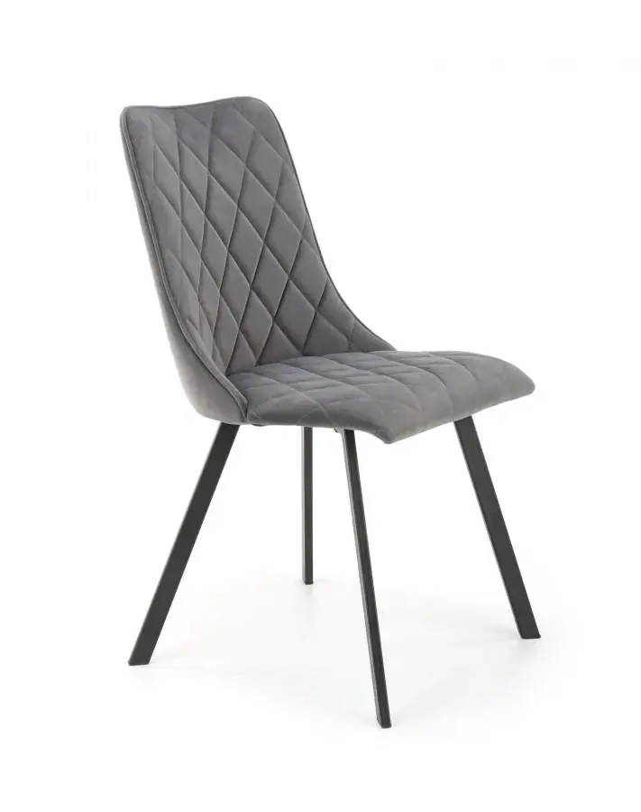 HALMAR Designová židle K450 šedá