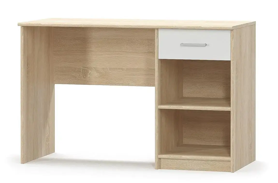 Casarredo Psací stůl TIPS dub sonoma/bílá mat