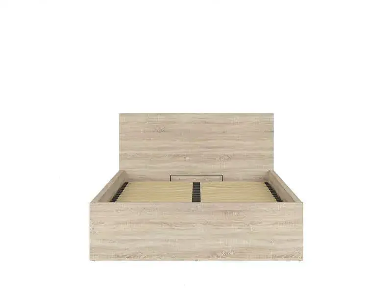BRW Postel TETRIX s roštem LOZ/140/B, dub sonoma
