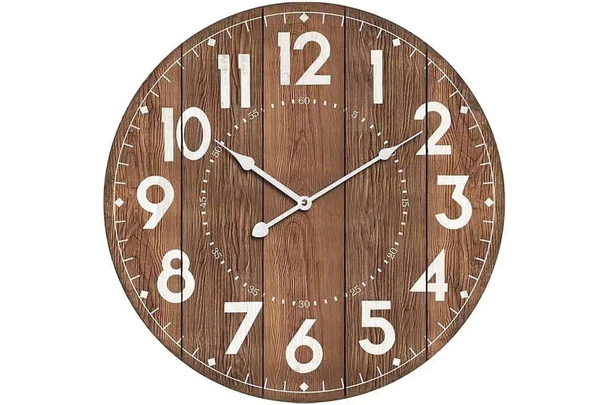 Autronic Hodiny nástěnné MDF, 58 cm HA1663