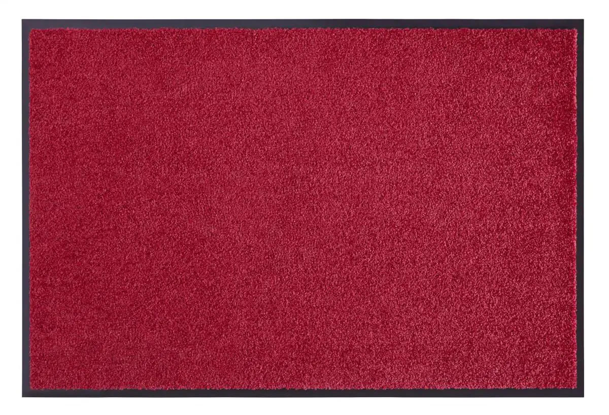 Červená rohožka Hanse Home Wash & Clean, 39 x 58 cm
