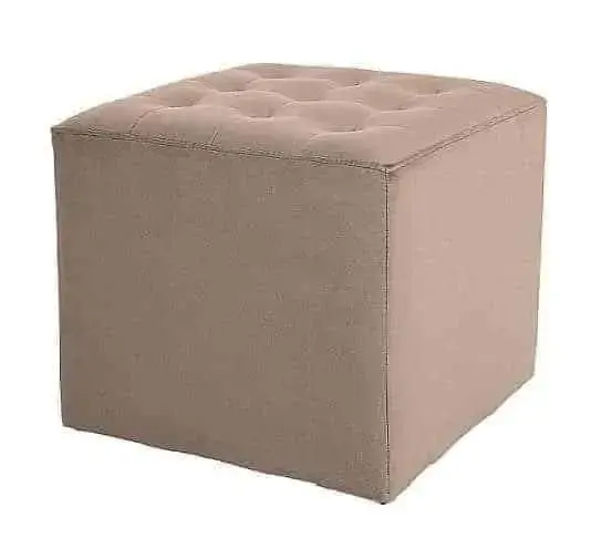 Casarredo Taburet LORI velvet béžová