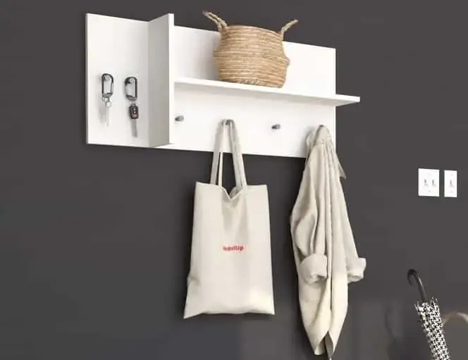 Casarredo Věšák FELIX bílá mat