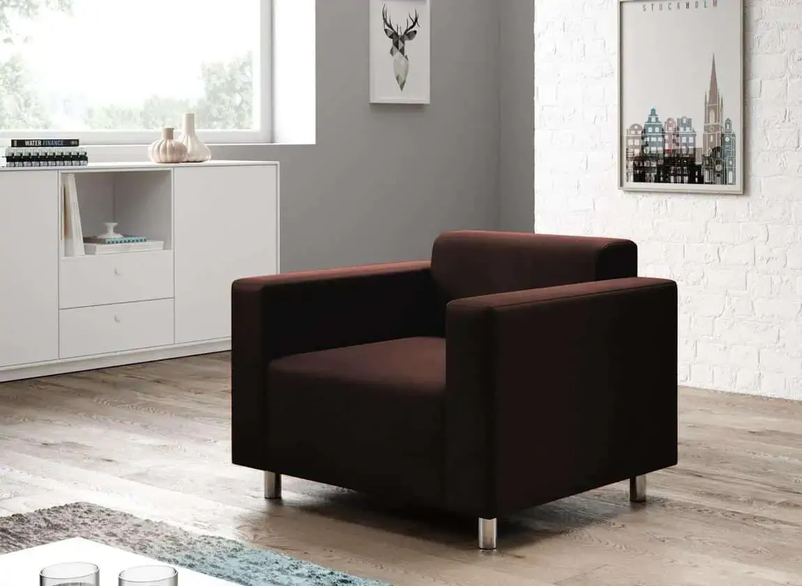 Casarredo Křeslo HALLE – ekokůže Cayene 1113