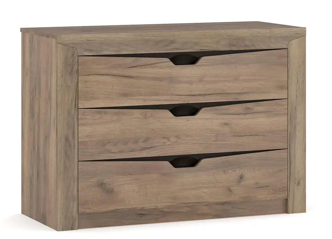 Casarredo Komoda 3S SANDRA – wenge/dub tabaco