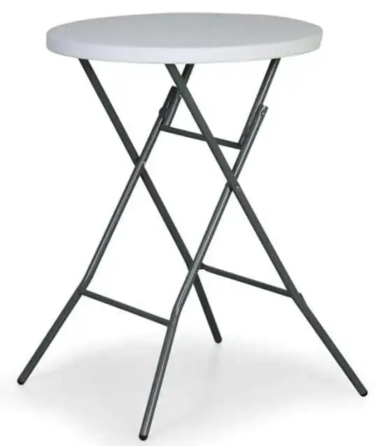 ROJA Stůl CATERING průměr 80cm, výška 110 cm