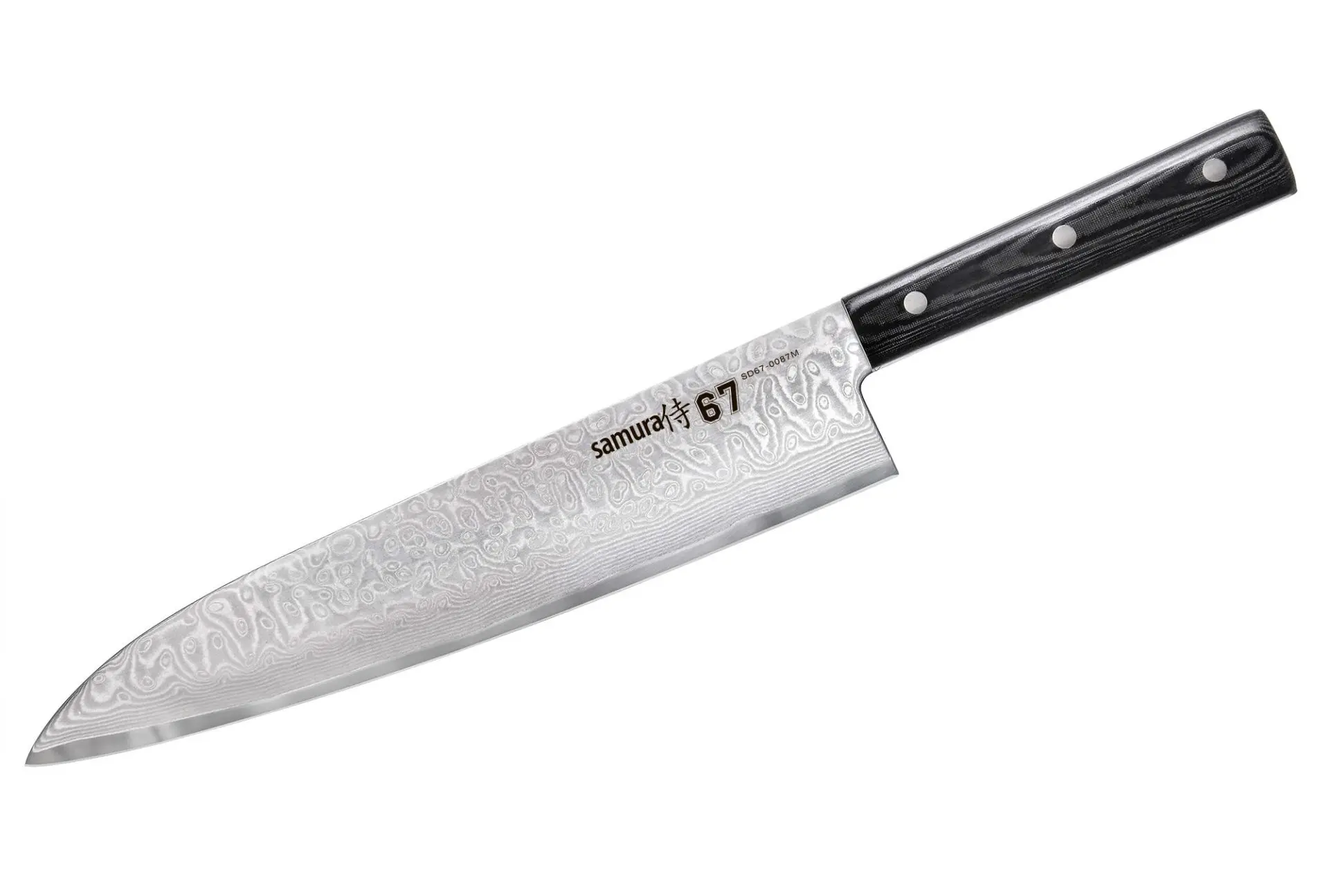 Samura DAMASCUS 67 SD67-0087M Šéfkuchařský nůž GRAND 24,5 cm