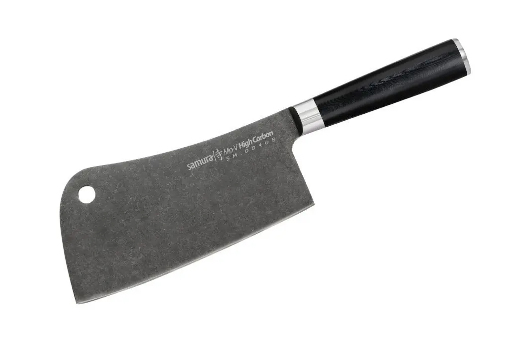 Samura MO-V Stonewash Kuchyňský nůž - sekáček 18 cm