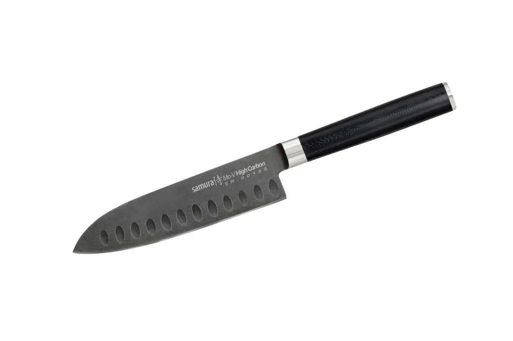 Samura MO-V Stonewash Nůž Santoku 14 cm