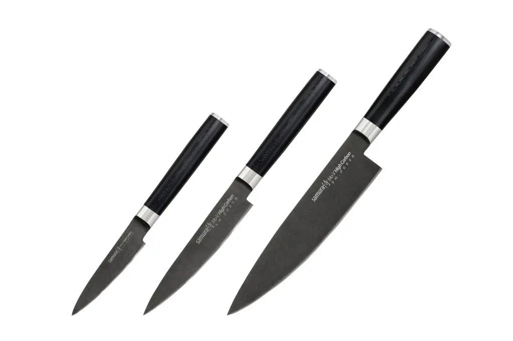 Samura MO-V Stonewash Základní sada pro šéfkuchaře