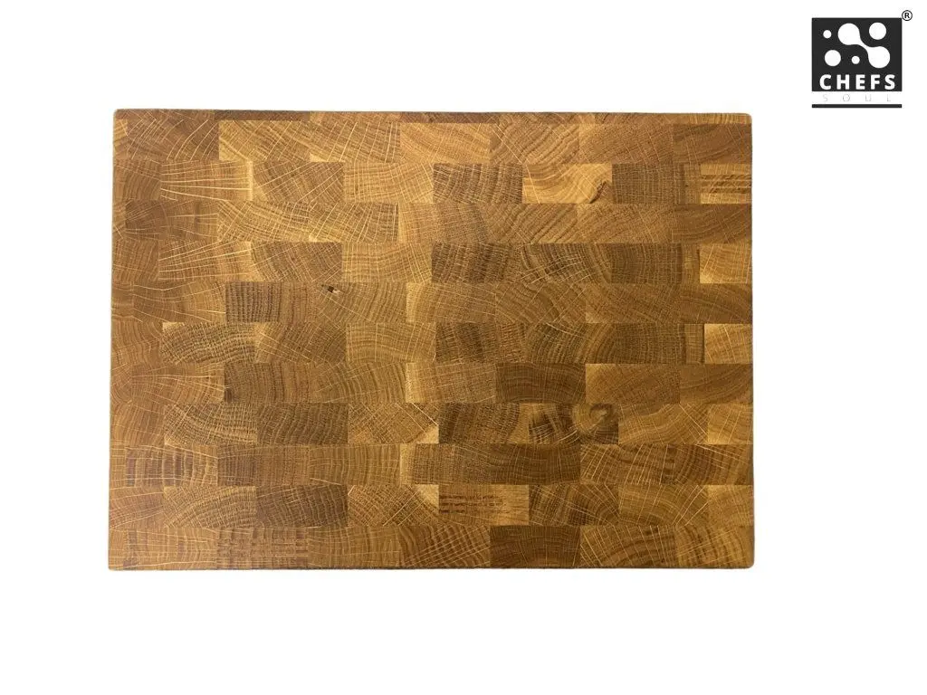 Chefs Soul Madrook Dubový krájecí blok velký 4x30x45cm