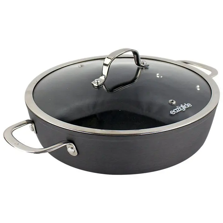Eaziglide Neverstick3 nízký hrnec s poklicí 28 cm