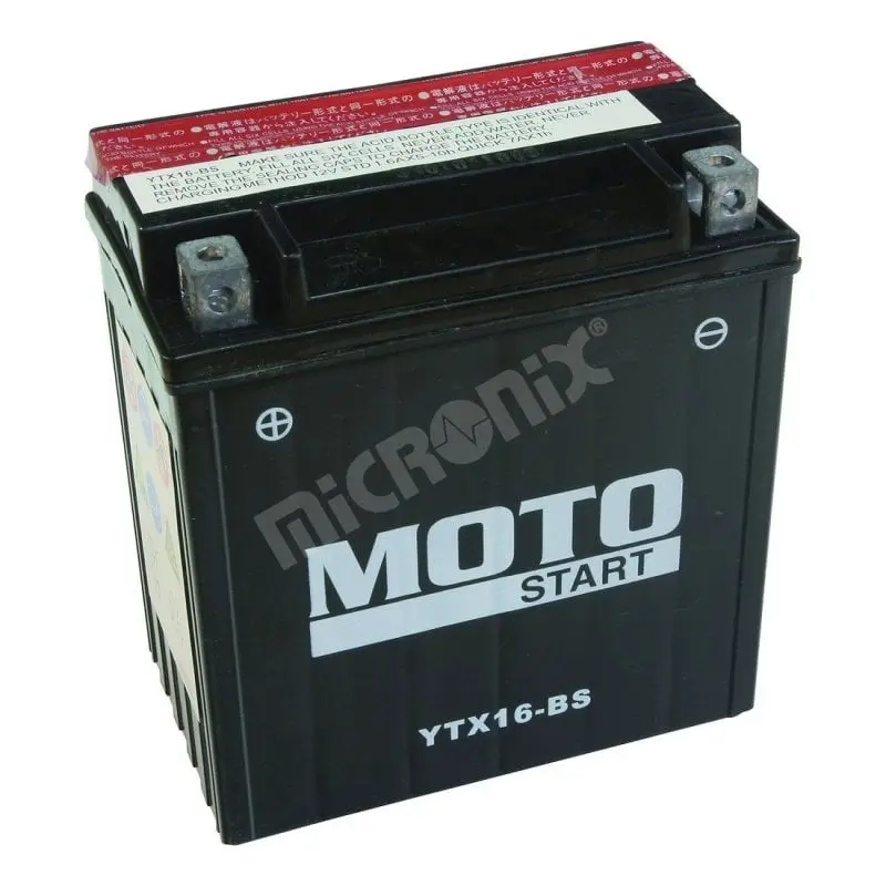 Motobaterie Motostart MS-YTX16-BS