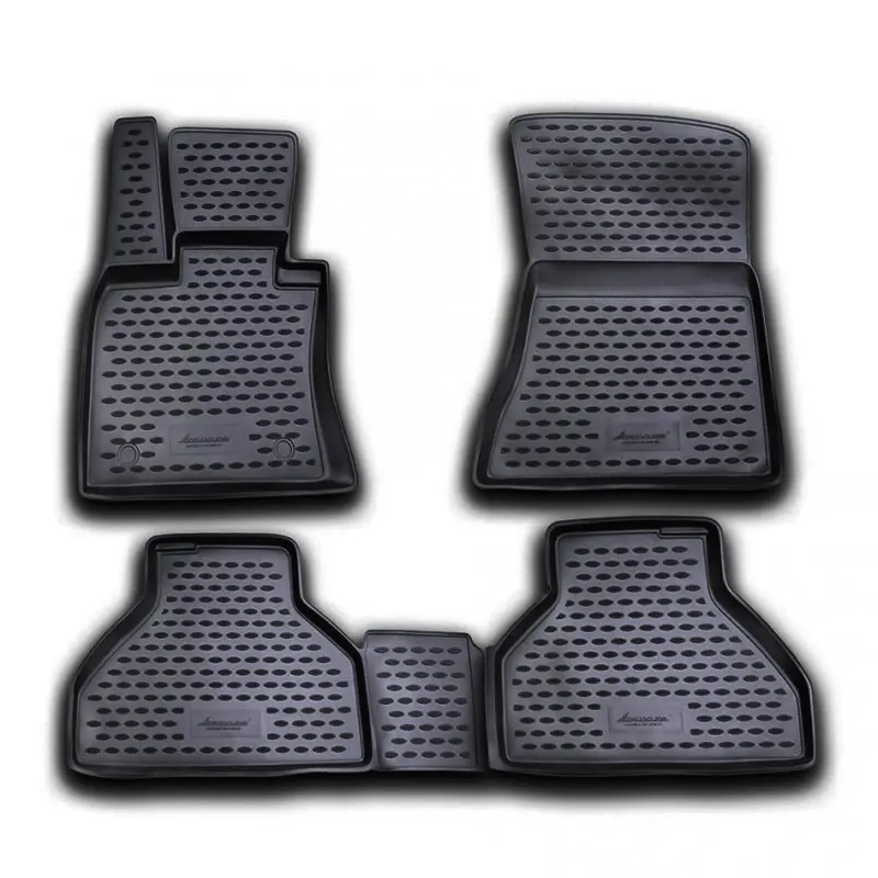 Gumové autokoberce BMW X5 2006-2013 (E70, rozteč fixací 33,5 cm)