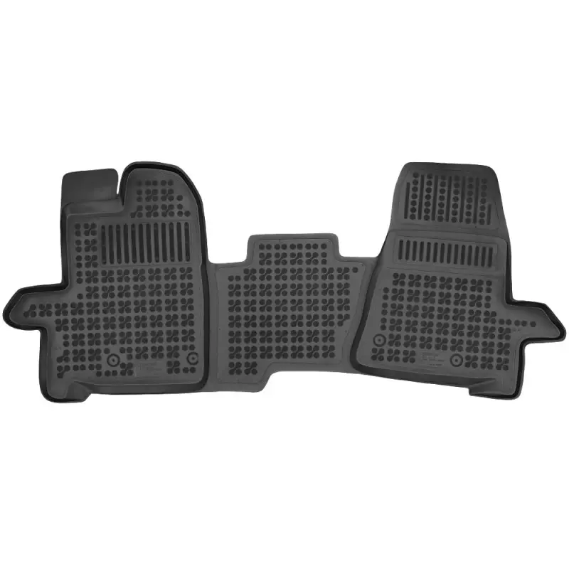 Gumové autokoberce Ford Transit / Tourneo Custom 2012-2018 (3 místa, přední, manuál)