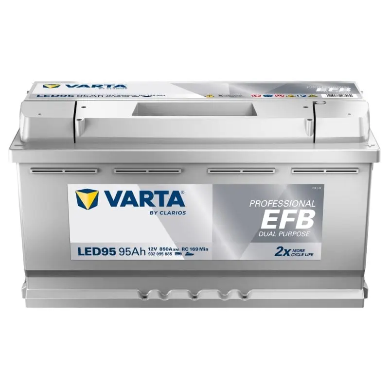 Autobaterie Varta Professional EFB 95Ah, 12V, 850A, LED95