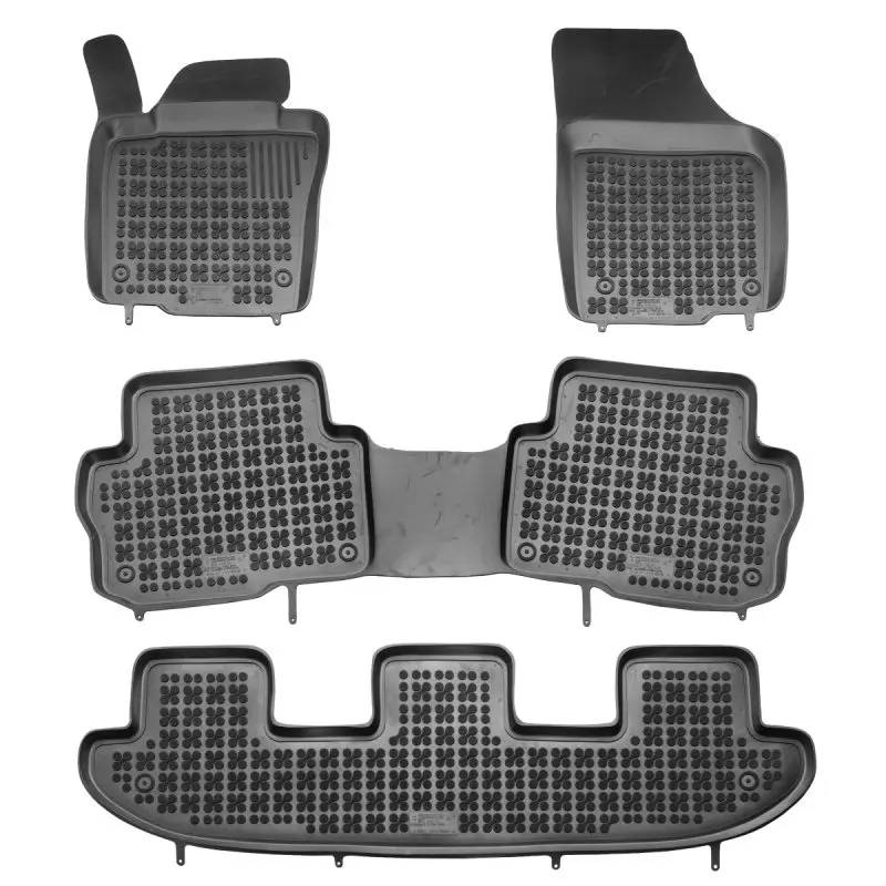 Gumové autokoberce VW Sharan 2010-2022 (7 míst)