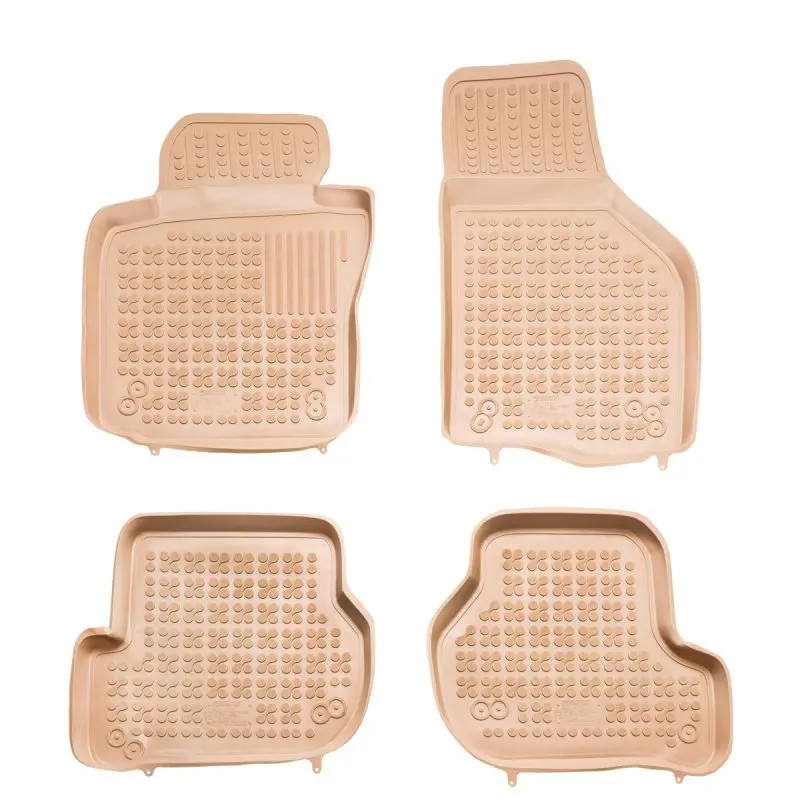 Gumové autokoberce Seat Leon 2005-2013 (béžové)