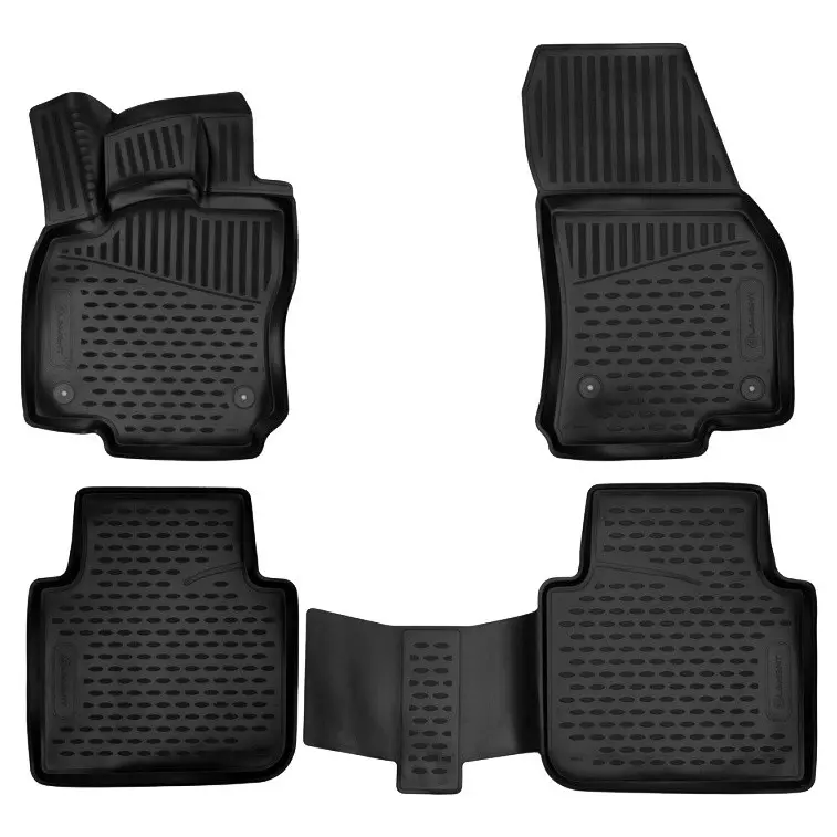 Gumové autokoberce VW Tiguan Allspace 2017-2024 (fixace 35 a 33 cm )